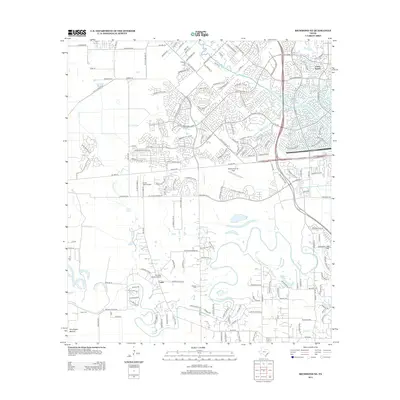 2013 Map of Richmond NE, 2013 Print