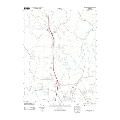 2010 Map of Richmond North, 2010 Print