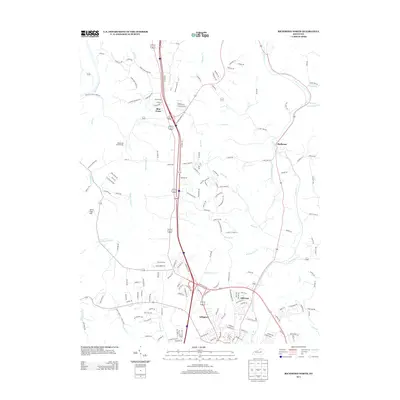 2013 Map of Richmond North, 2013 Print