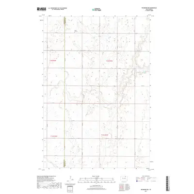 2017 Map of Richmond NW, 2017 Print