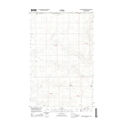 2014 Map of Richmond Reservoir NE, 2014 Print