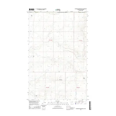 2017 Map of Richmond Reservoir NE, 2017 Print