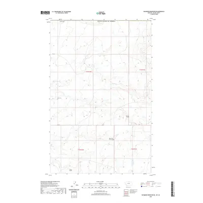 2020 Map of Richmond Reservoir NE, 2020 Print