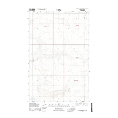2017 Map of Richmond Reservoir SW, 2017 Print