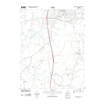 2010 Map of Richmond South, 2010 Print