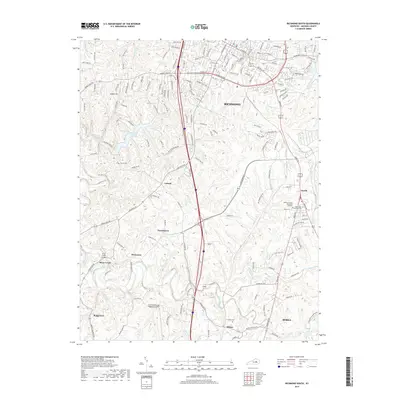 2019 Map of Richmond South, 2019 Print