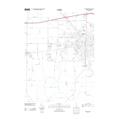 2013 Map of Richmond, 2013 Print
