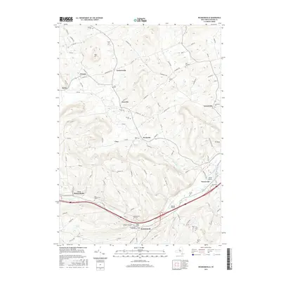 2016 Map of Richmondville, 2016 Print