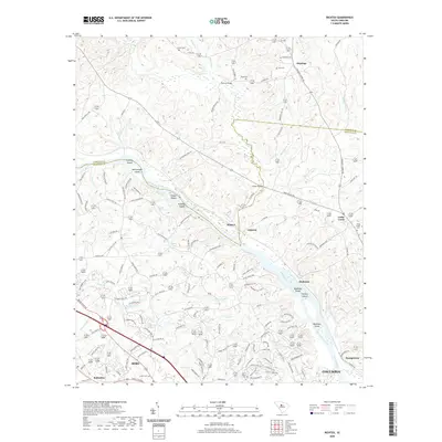2020 Map of Richtex, 2020 Print