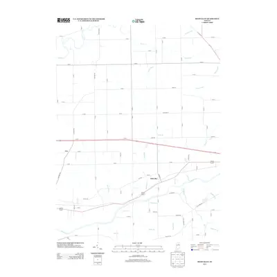 2013 Map of Richvalley, 2013 Print