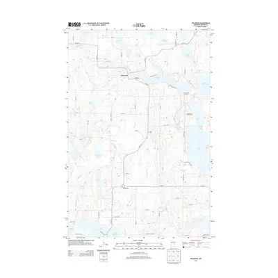 2013 Map of Richwood, 2013 Print