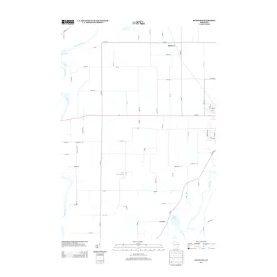 2013 Map of Richwood, 2013 Print