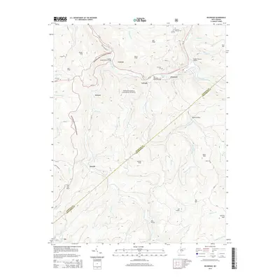 2014 Map of Richwood, 2014 Print