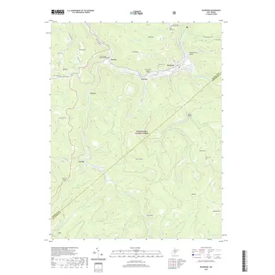 2019 Map of Richwood, 2019 Print
