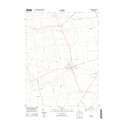 2013 Map of Richwood, 2013 Print