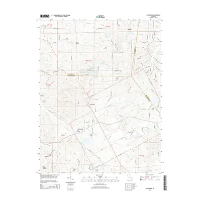 2015 Map of Richwoods, 2015 Print