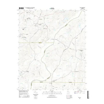 2014 Map of Rico, 2014 Print