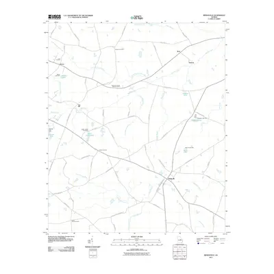 2011 Map of Riddleville, 2011 Print