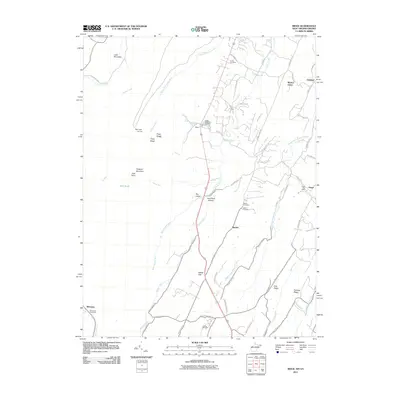 2011 Map of Ridge, 2011 Print