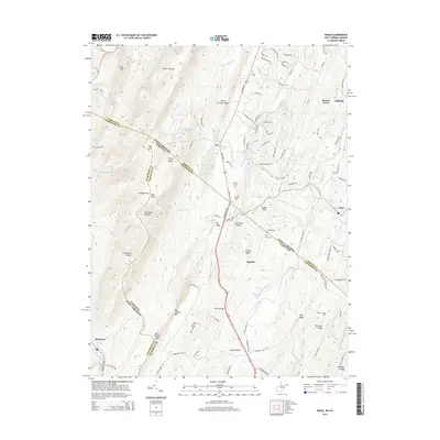 2014 Map of Ridge, 2014 Print
