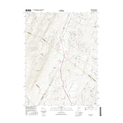 2016 Map of Ridge, 2016 Print