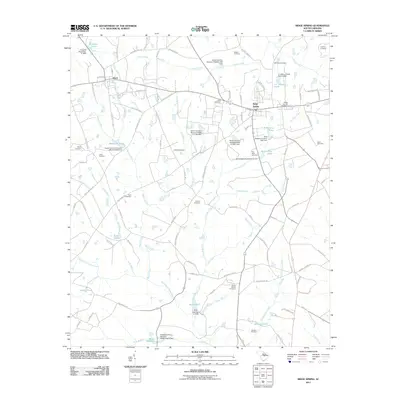 2011 Map of Ridge Spring, 2011 Print