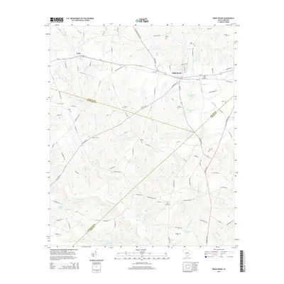 2014 Map of Ridge Spring, 2014 Print