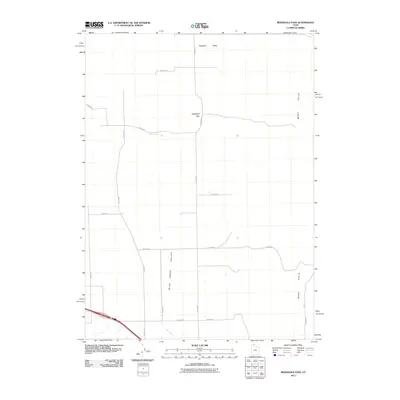 2011 Map of Ridgedale Pass, 2011 Print