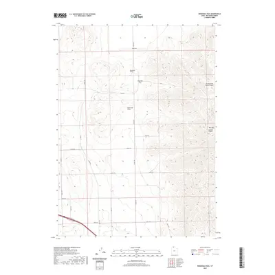 2020 Map of Ridgedale Pass, 2020 Print