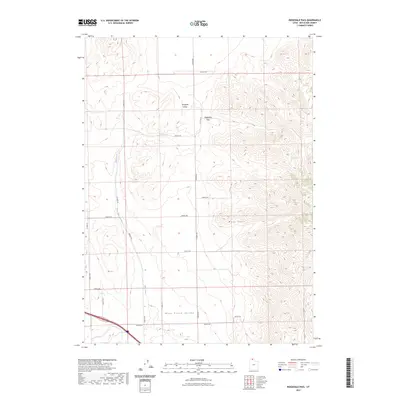 2023 Map of Ridgedale Pass, 2023 Print