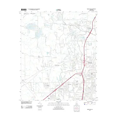 2012 Map of Ridgeland, 2012 Print