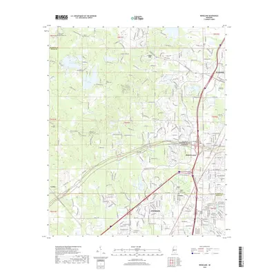 2018 Map of Ridgeland, 2018 Print