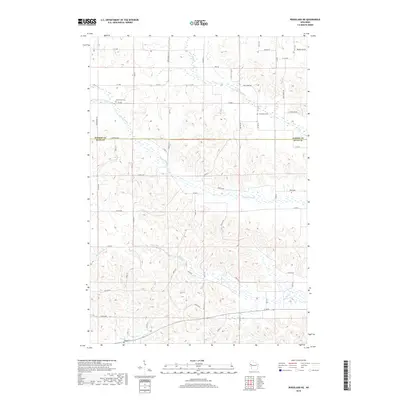 2018 Map of Ridgeland NE, 2018 Print