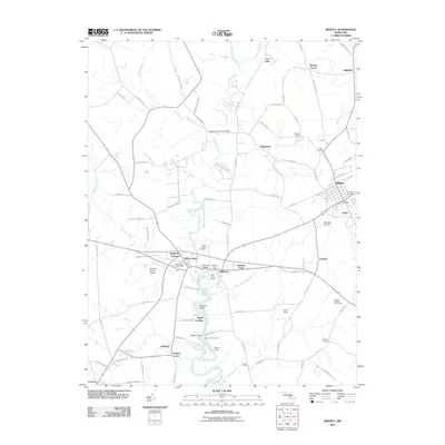 2011 Map of Ridgely, 2011 Print