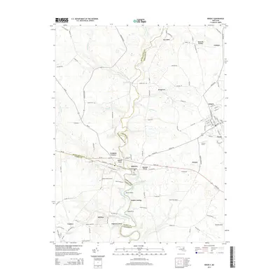 2014 Map of Ridgely, 2014 Print