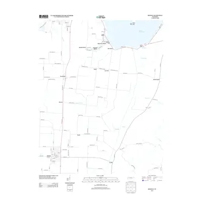 2013 Map of Ridgely, 2013 Print
