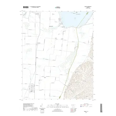 2019 Map of Ridgely, 2019 Print