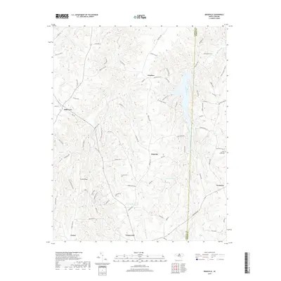 2019 Map of Ridgeville, 2019 Print