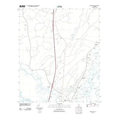 2011 Map of Ridgeville, 2011 Print