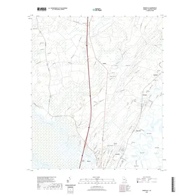 2020 Map of Ridgeville, 2020 Print