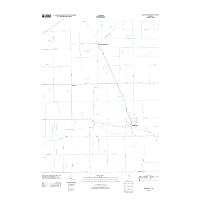 2013 Map of Ridgeville, 2013 Print