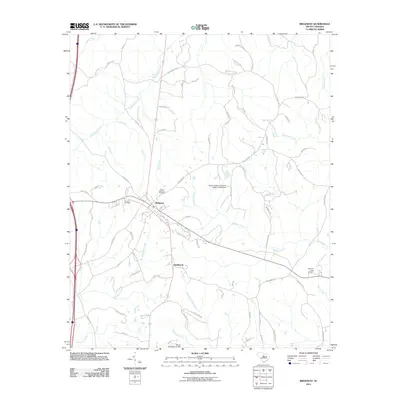 2011 Map of Ridgeway, 2011 Print