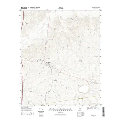 2014 Map of Ridgeway, 2014 Print