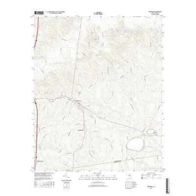 2017 Map of Ridgeway, 2017 Print