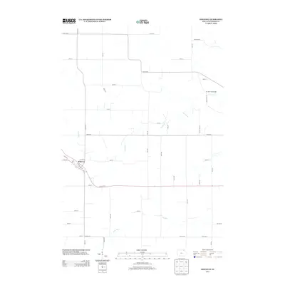 2013 Map of Ridgeway, 2013 Print