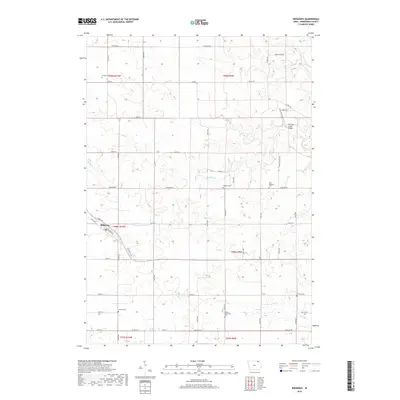2018 Map of Ridgeway, 2018 Print