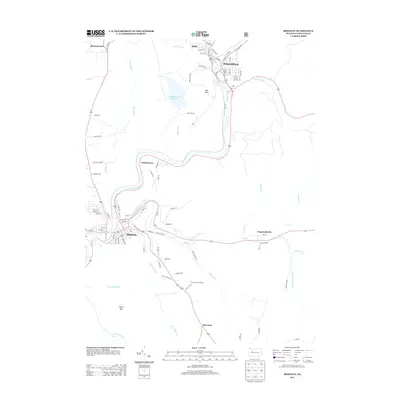 2013 Map of Ridgway, 2013 Print