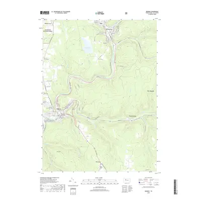 2019 Map of Ridgway, 2019 Print