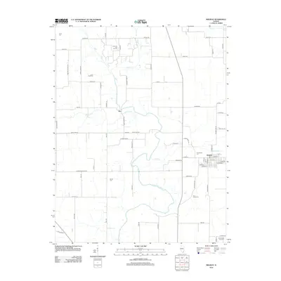 2012 Map of Ridgway, 2012 Print