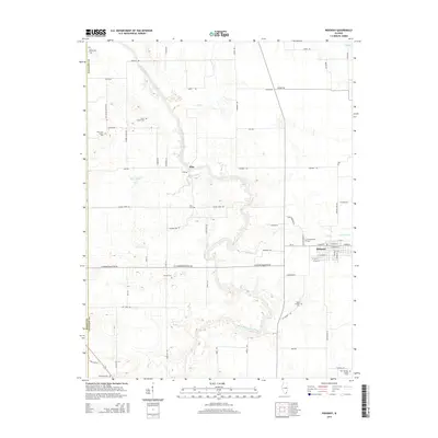 2015 Map of Ridgway, 2015 Print